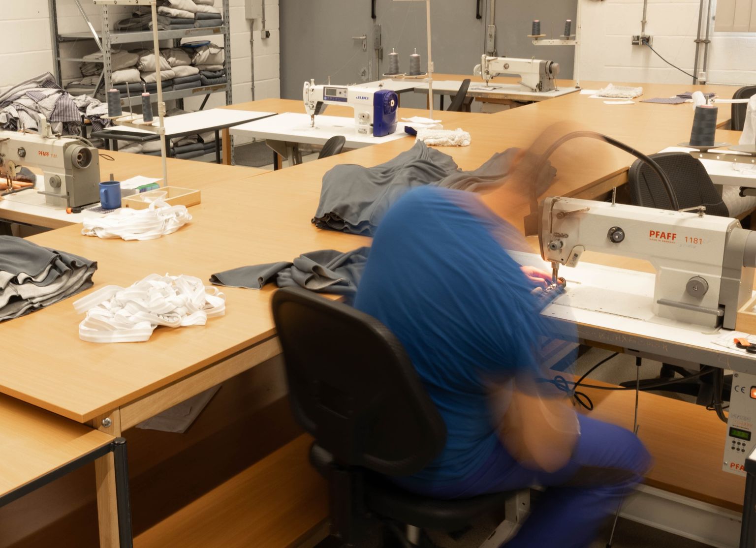 JVA Torgau - Schneiderei - Produktion Arbeitshose